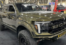 RealTruck upfitted Ford truck at Keystone Big Show