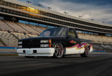 Truck on track at Goodguys Lone Star Nationals
