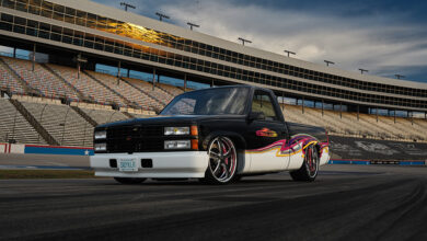 Truck on track at Goodguys Lone Star Nationals