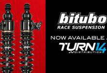 Bitubo and Turn 14 Distribution logos