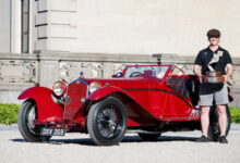 1933 Alfa Romeo 8C-2300 “Rimoldi” Corto Spyder with owner Chris MacAllister