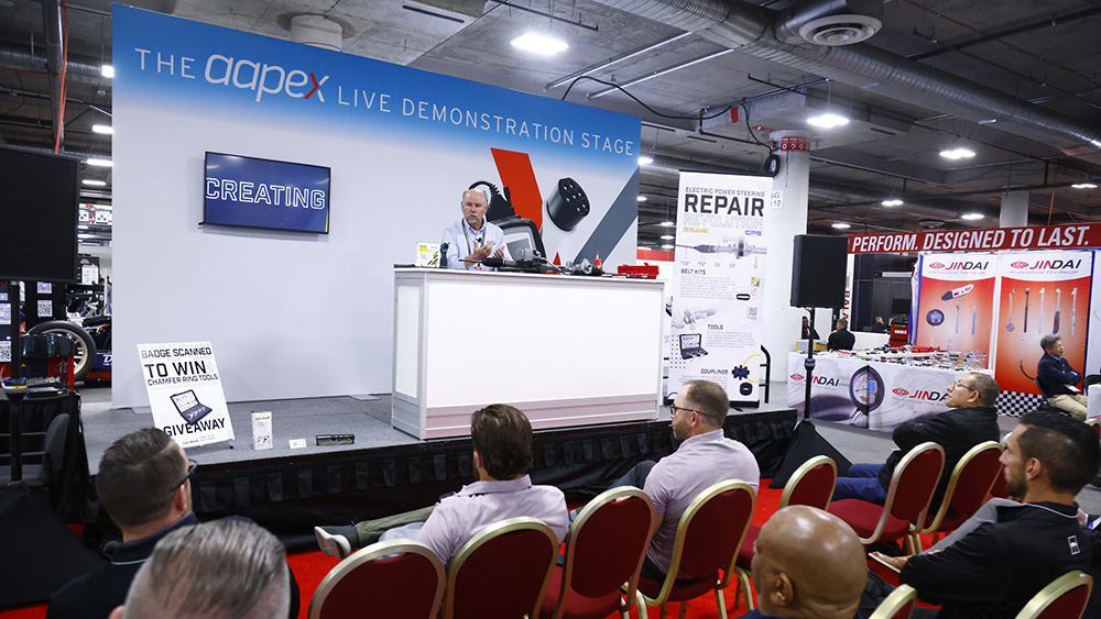 AAPEX 2024 Product Demo Stage