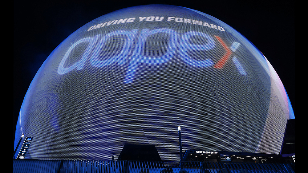 AAPEX globe in las vegas crop