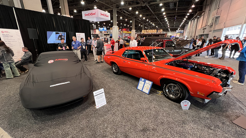 ARMO Booth Car Reveal at SEMA Show
