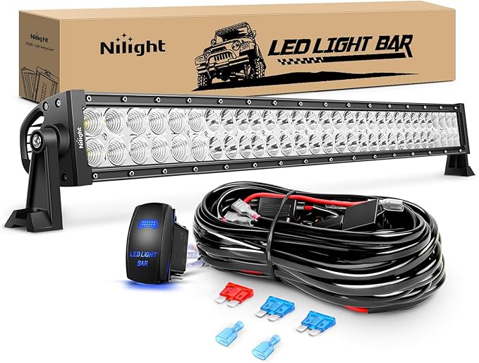 aftermarket lighting nilight light bar & box product shot