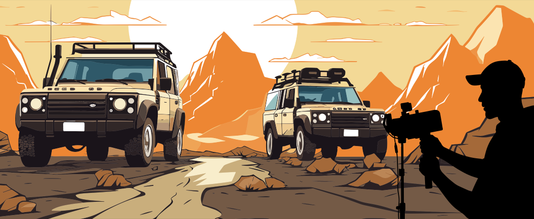 automotive influencers off-road graphic