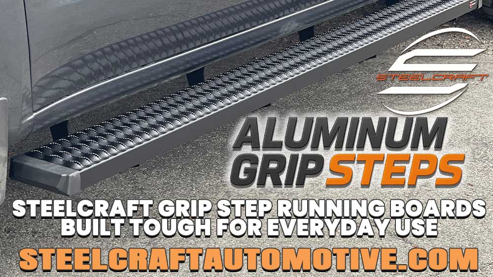 Steelcraft’s Aluminum Grip Steps