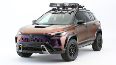 2026 Toyota Corolla Cross Nasu Edition concept car from front