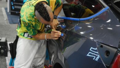 diversification clear film installer at 2024 sema show