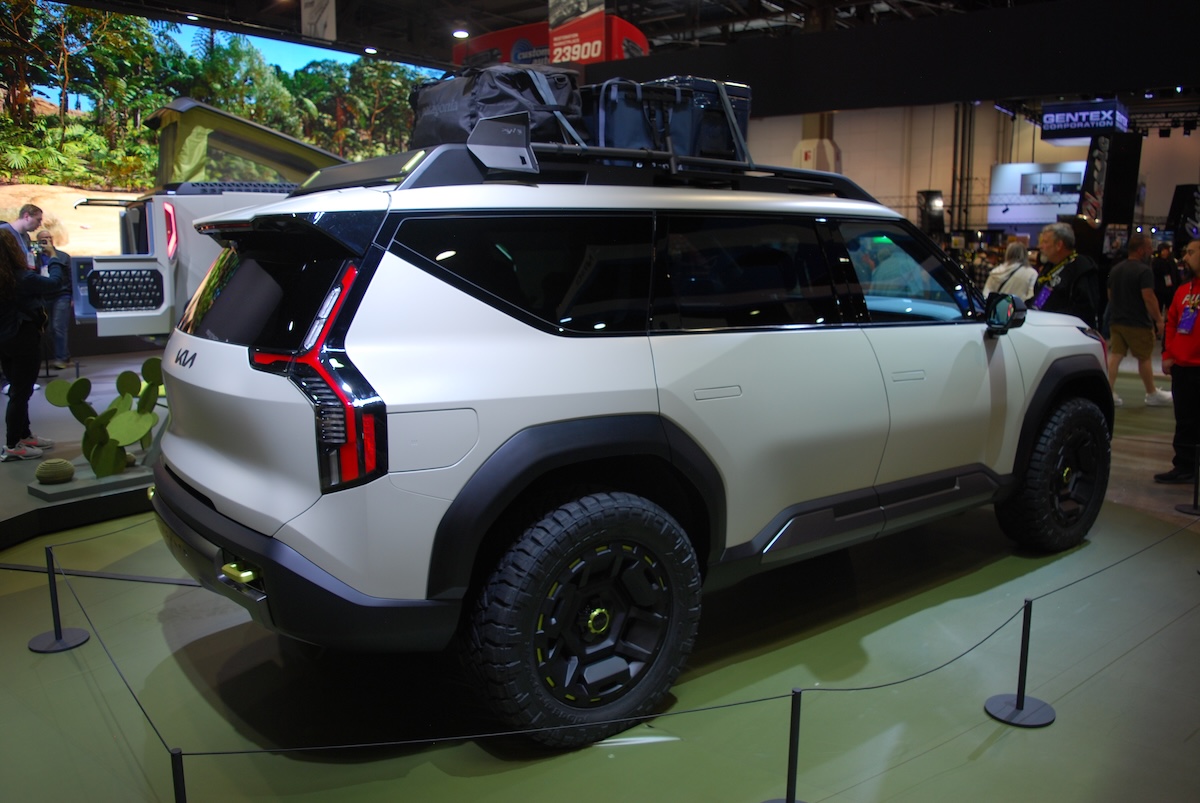 diversification suv with racks at 2024 sema show