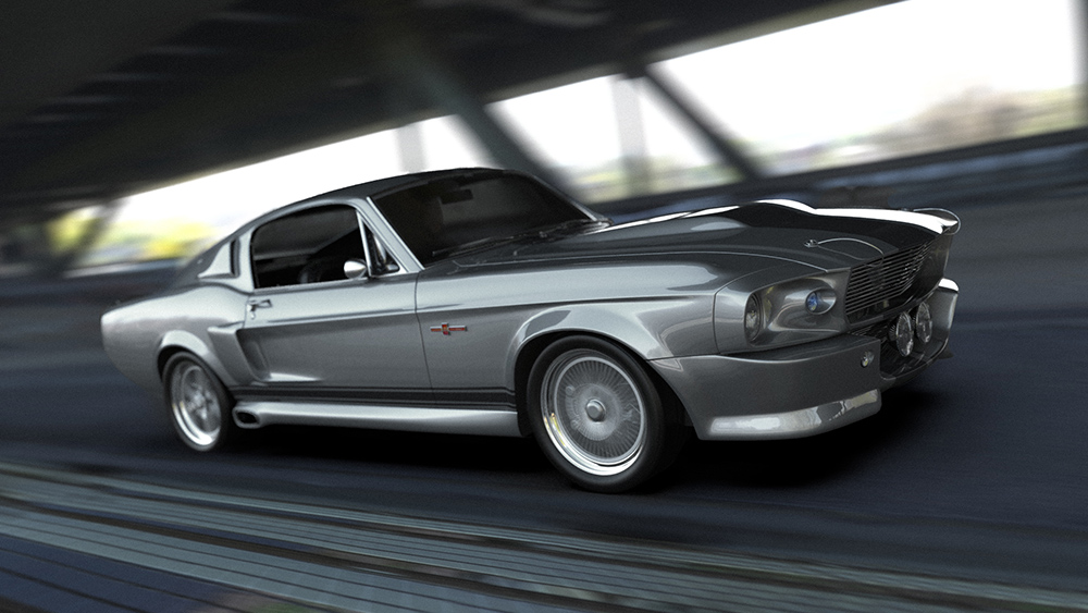 "Eleanor," the 1967 Ford Mustang-based icon from “Gone in 60 Seconds.”