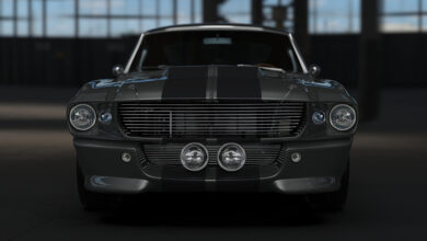 Front of Eleanor Mustang
