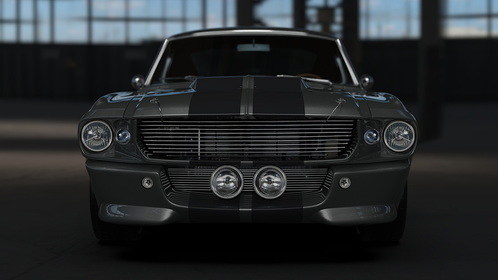 Front of Eleanor Mustang