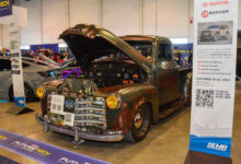 FutureTech display of classic truck at SEMA Show
