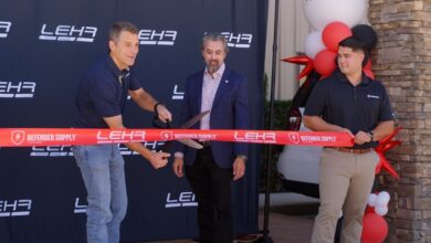 lehr houston facility ribbon cutting ceremony