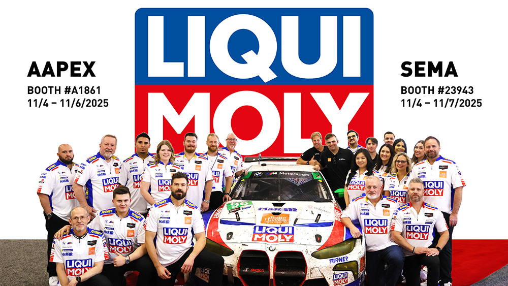 LIGUI MOLY tema and car