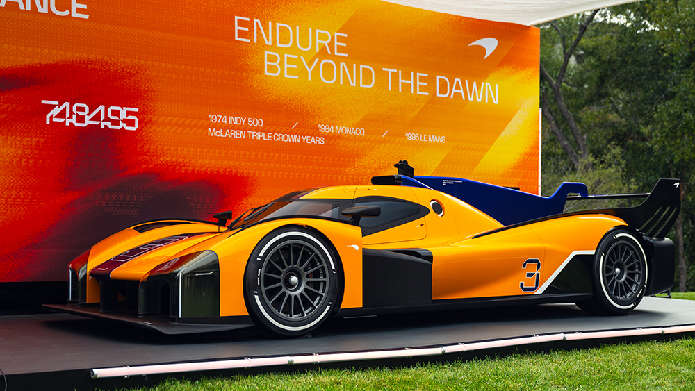 McLaren Endurance LMDH 10 on display