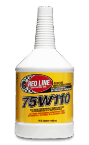 pro-touring red line gear oil bottle