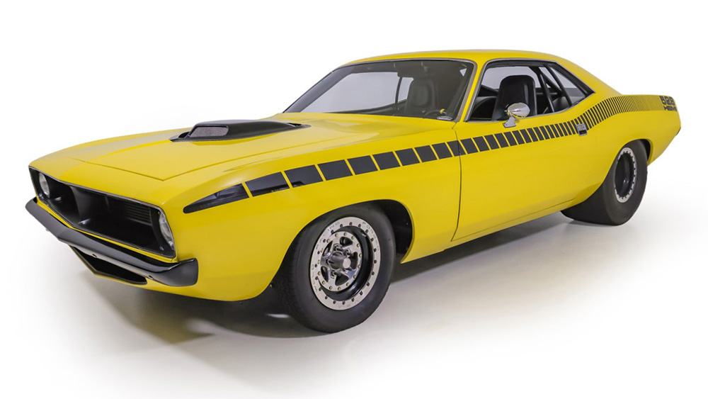 Race-inspired 1970 Plymouth Barracuda Custom Coupe Barrett-Jackson’s Scottsdale Fall Auction