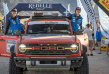 Tobi Hlavnicka & Caralina Carlson Claim of Team 122 at Rebelle Rally