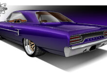 Rendition of Heidts and Pure Vision Designs custom 1970 Roadrunner