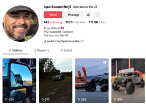 Automotive influencers mark roy