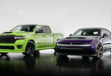 The Dude Ram 1500 and Dodge SIXPACK concept vehicles at SEMA