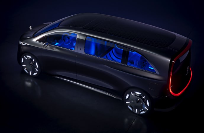 Mercedes-Benz Vision V Concept Shows the Future of Grand Limos | THE SHOP