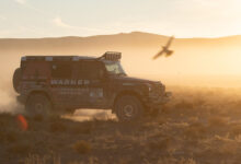 INEOS Grenadier at the 2024 Rebelle Rally, Dumont Dunes, California.