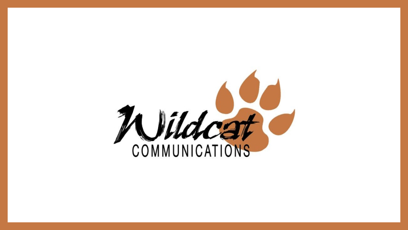 Wildcat Communications Logo feature