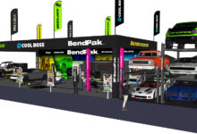 bendpak sema 2025 outside booth