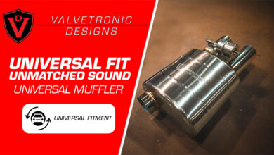 Valvetronic Designs Universal Valved Muffler Kit.