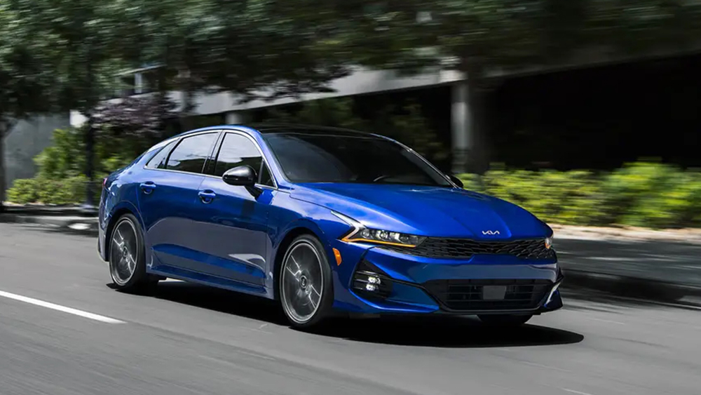 Blue 2023 Kia K5