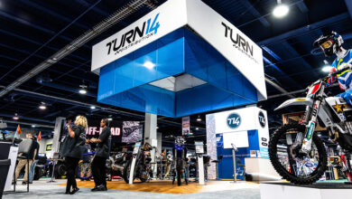 Turn 14 Distribution booth at AIMExpo