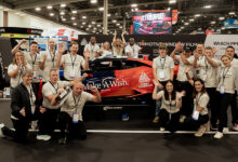 Avery Dennison - SEMA Make-a-Wish Nevada Team Celebrates Wishes Granted in front of the MAW Nevada wrapped Lamborghini