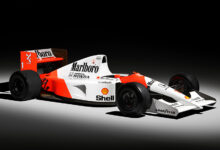 Ayrton Senna’s 1991 Brazilian Grand Prix–winning McLaren MP4/6