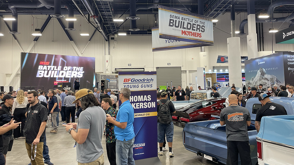 Battle of the Builders Stage SEMA Show