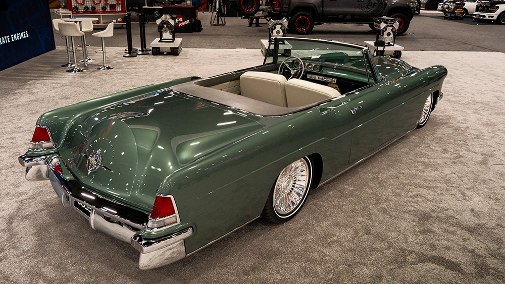 Chip Foose Unveils One-of-a-Kind 1956 Continental from rear