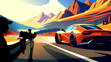 influencer graphic main red