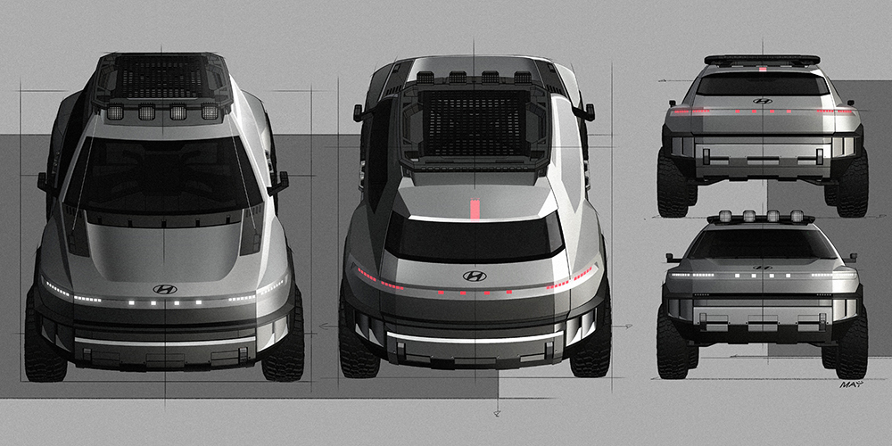 Hyundai Teases CRATER Concept renderings