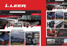 LEER desktop and mobile websites