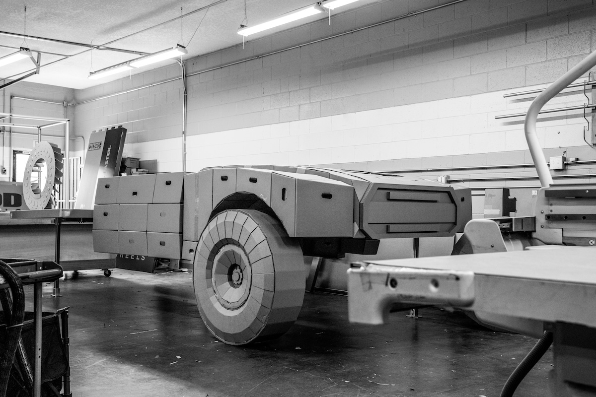 method race wheels beyond the box trophy truck build in progress