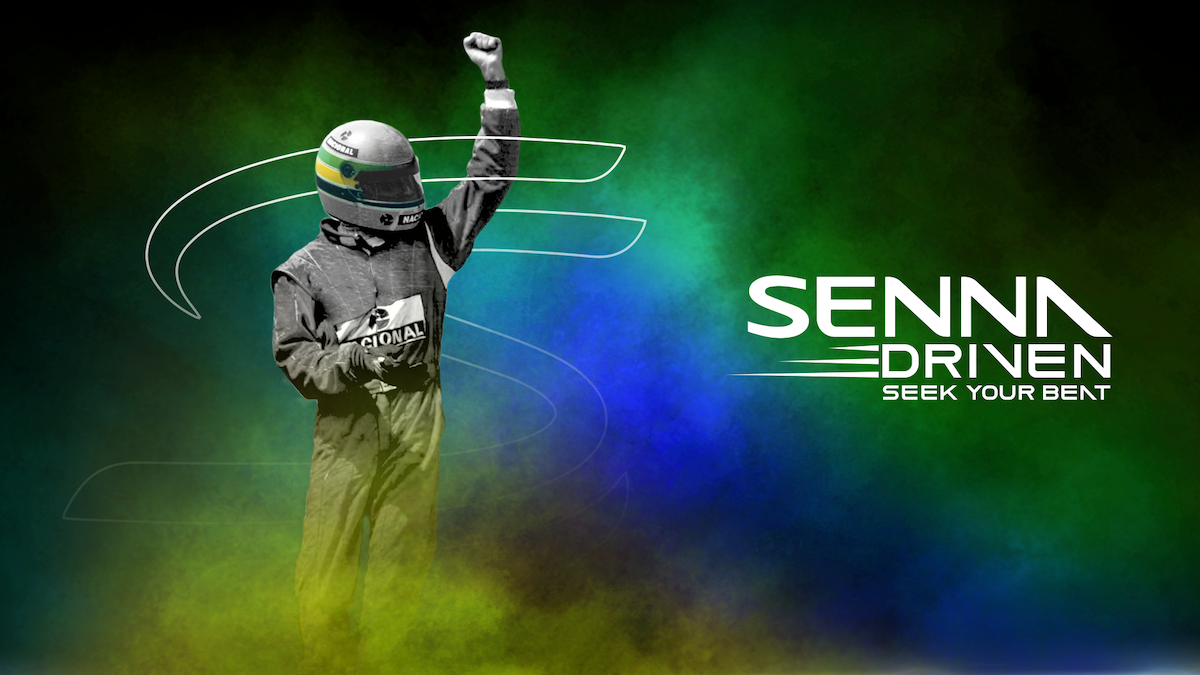 senna driven album cover