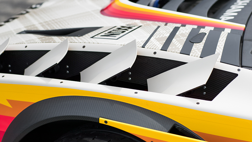 Subaru “Brataroo” 9500 Turbo active aerodynamics