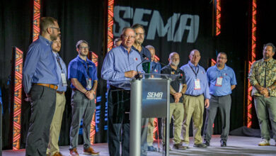 The AAM Group accepting the Channel Partner of the Year award