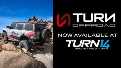 Turn Offroad and Turn 14 Distribution logos