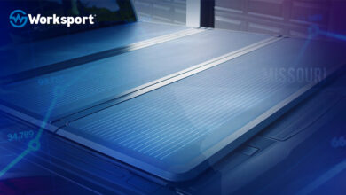 Worksport solar tonneau cover