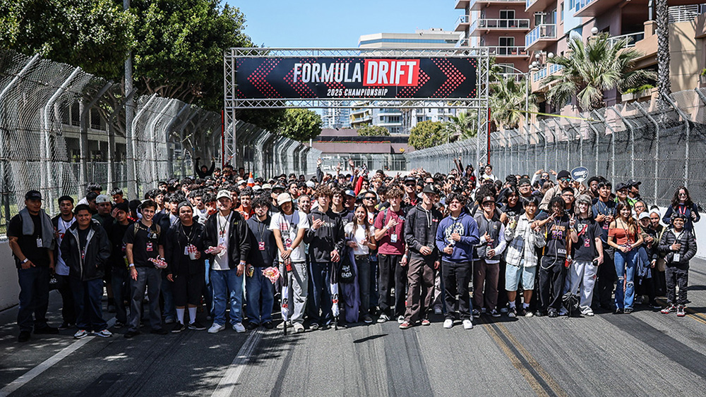 Acceler8 Automotive Education Program at Formula Drift track