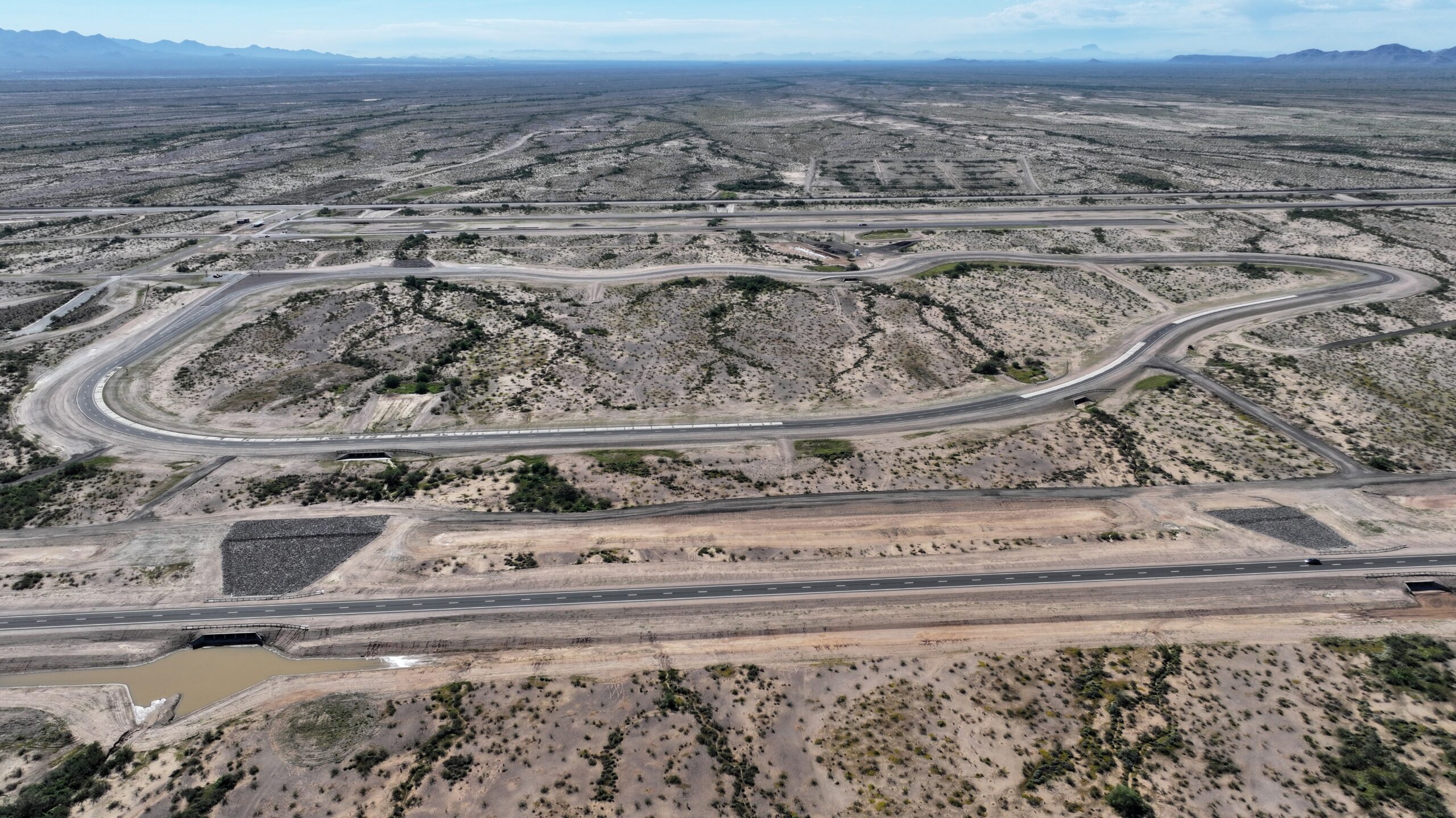 Aerial view of Toyota Arizona Proving Ground