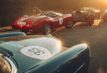 Bernina Gran Turismo lineup of classic cars